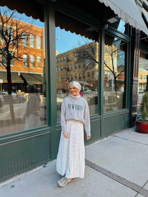 Ditsy Daisy Maxi Skirt